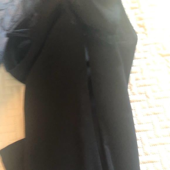 TOBI brand black tunic blouse with mesh and cut out detailing - Picture 14 of 16